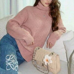 Aritzia Wilfred Montpellier Sweater | Like New | XXS | Soft Pink